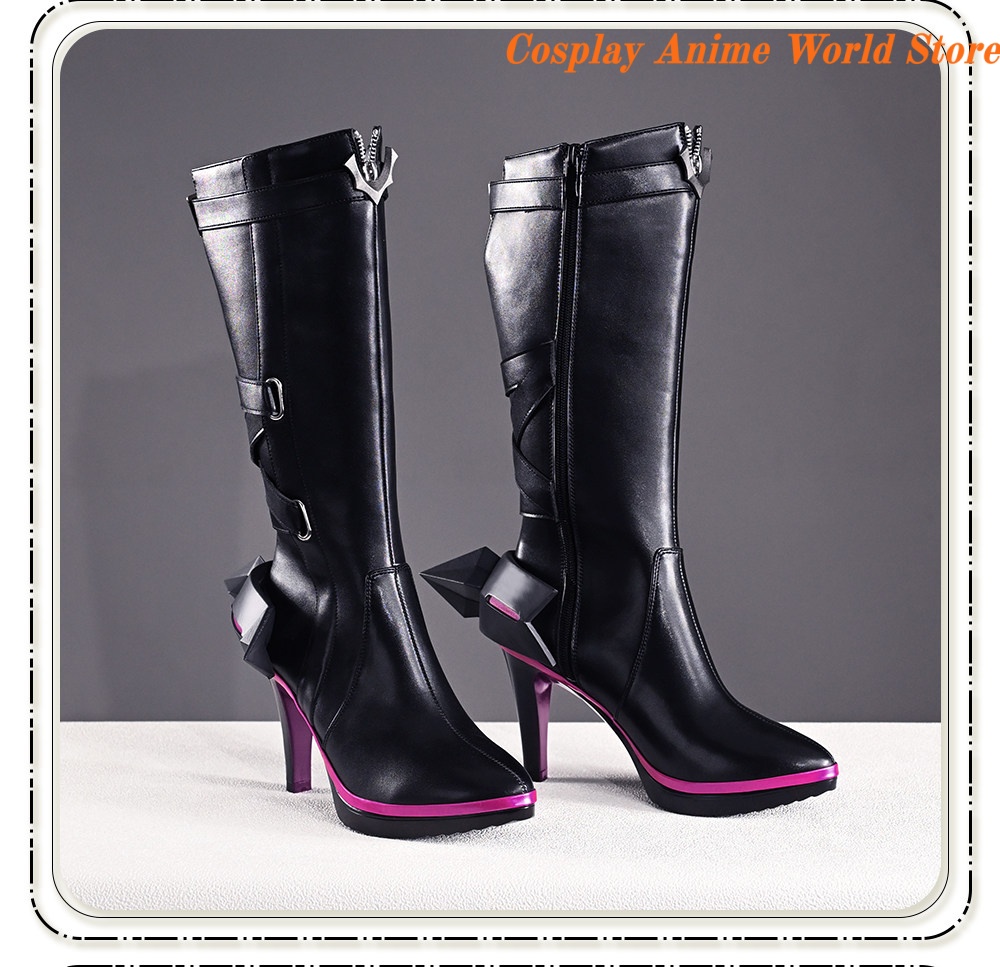 Men Shoes Boots - Обувь для косплея Laevatain Arknights Endfield