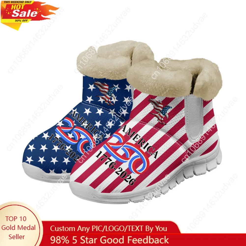 Men Shoes Boots - Плюшевые кроссовки-ботинки к 250-летию Америки (1776-2026)
