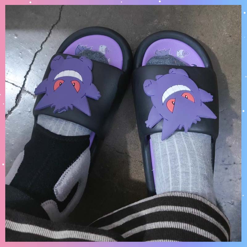 Men Shoes Japan - Тапочки Gengar, аниме, мультфильм, каваи, милые