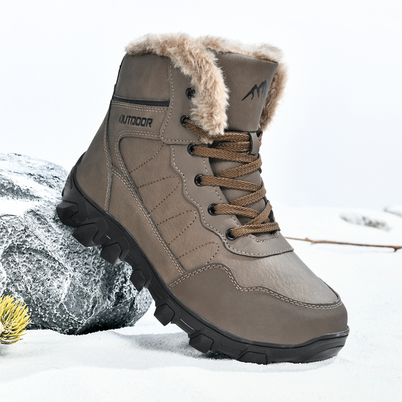 Men'S Shoes Dockers - Мужские зимние ботинки, теплые водонепроницаемые нескользящие