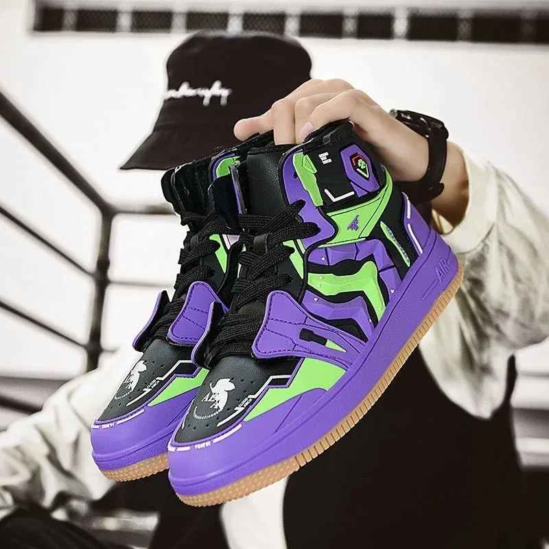 Men Shoes Europe To Us - Премиум косплей-костюм EVANGELION, баскетбольные кроссовки для