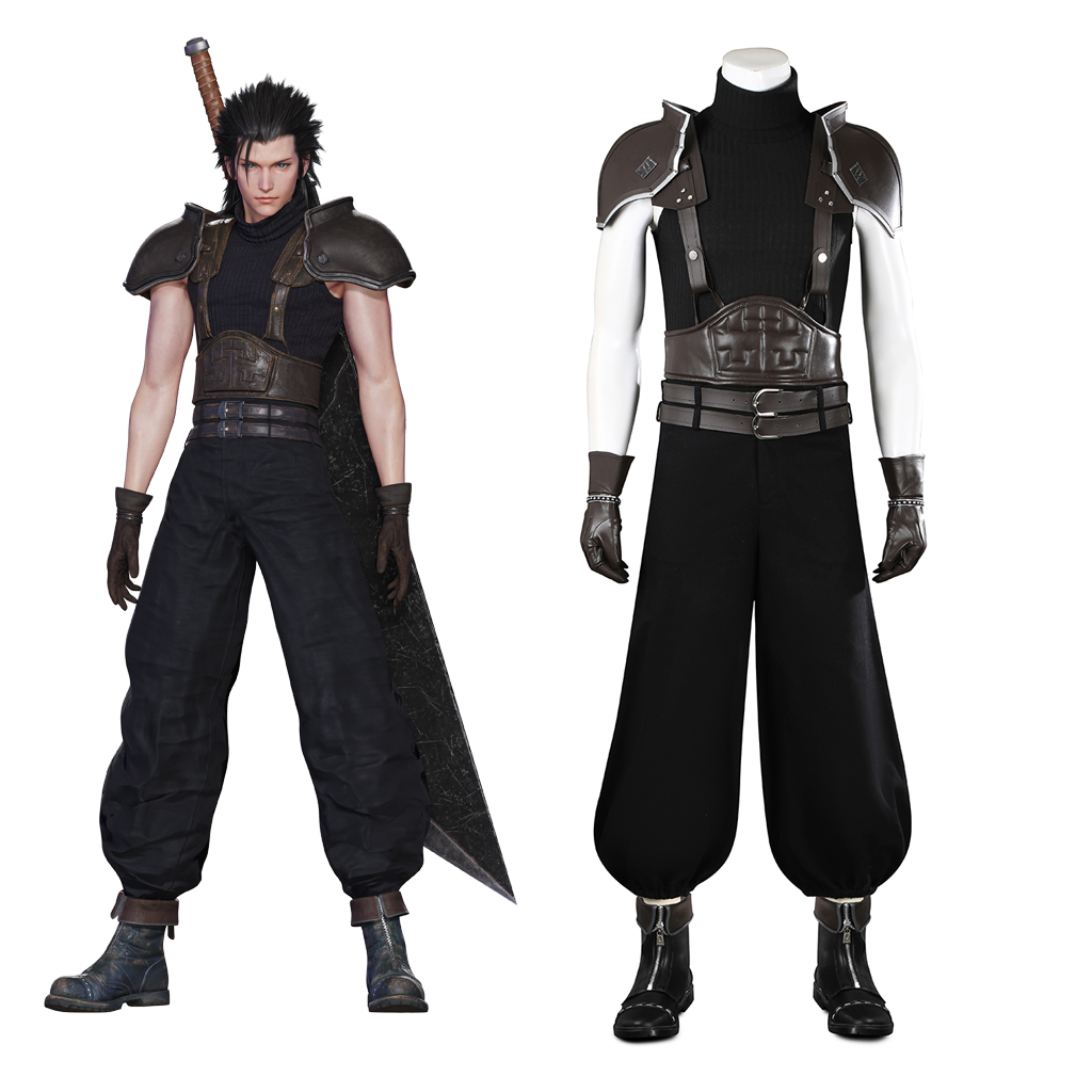 Zack Fair Косплей Костюм FF7 И – обзор и цена Men Shoes Europe To Us