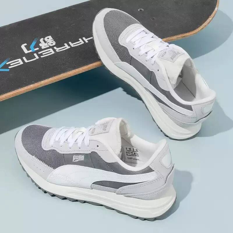 Мужские бело-черные низкие кро – обзор и цена Men Shoes Puma